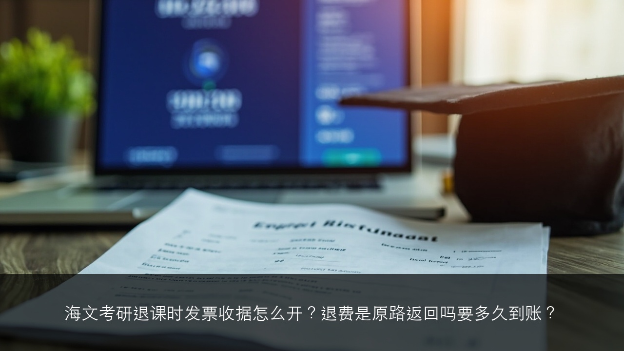 海文考研退课时发票收据怎么开?退费是原路返回吗要多久到账?