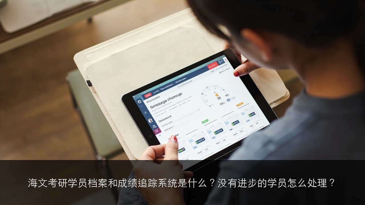海文考研学员档案和成绩追踪系统是什么?没有进步的学员怎么处理?