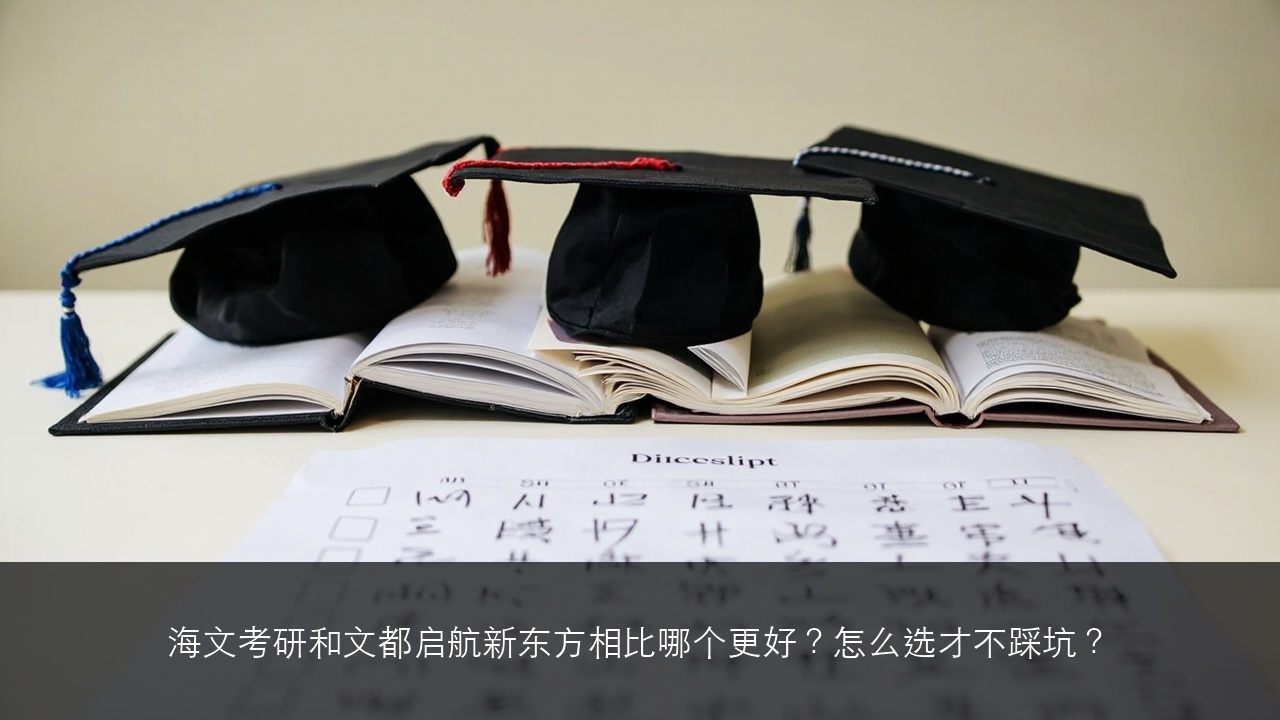 海文考研和文都启航新东方相比哪个更好?怎么选才不踩坑?