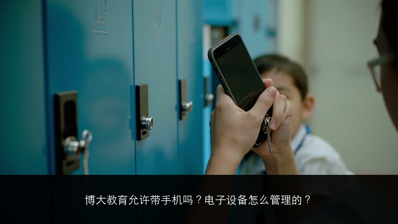 博大教育允许带手机吗?电子设备怎么管理的?