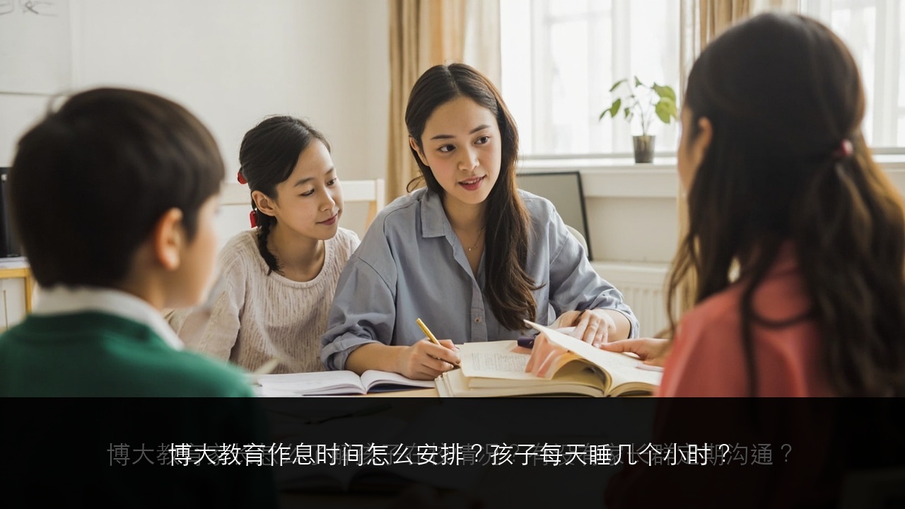 博大教育家长怎么了解孩子在校情况?有没有家长群定期沟通?