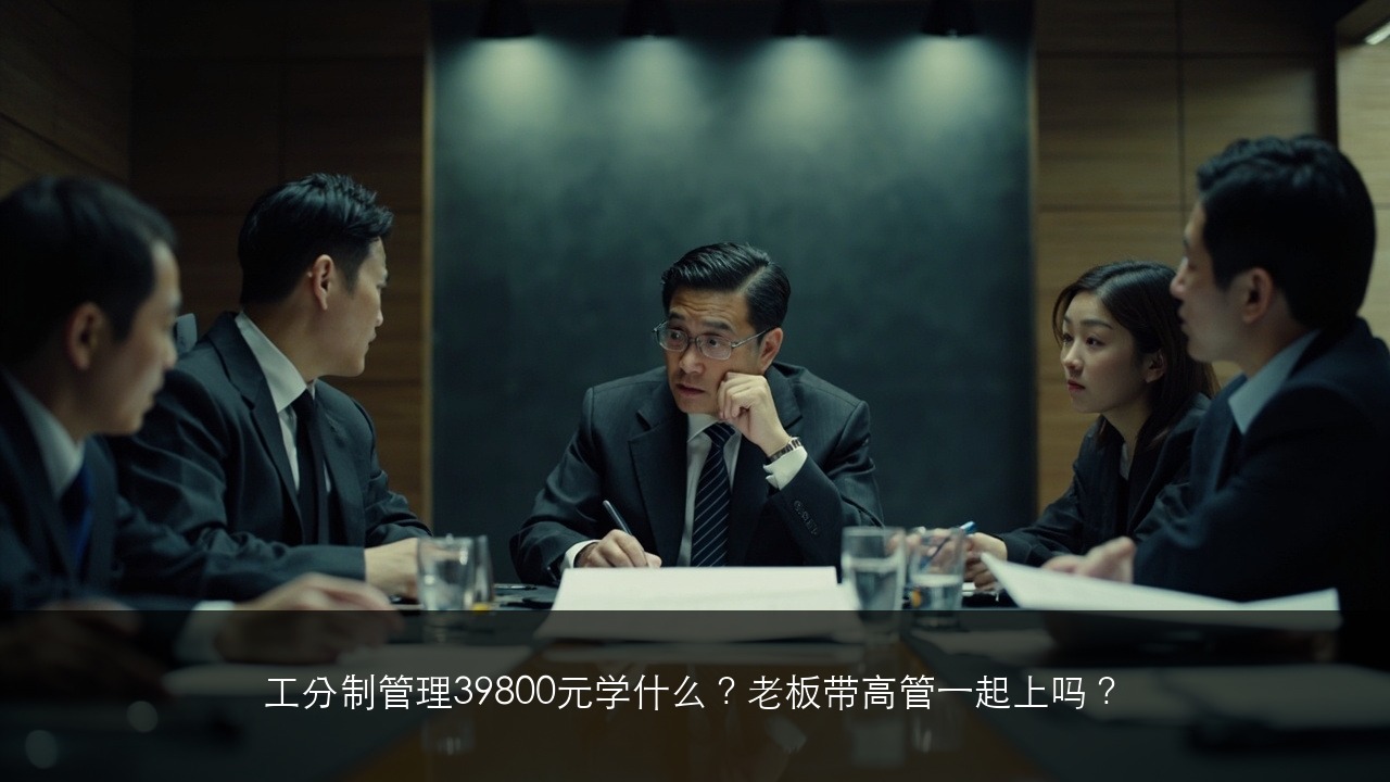 工分制管理39800元学什么？老板带高管一起上吗？