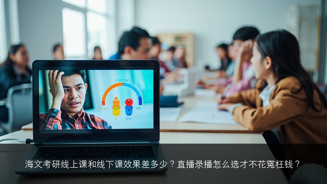 海文考研线上课和线下课效果差多少?直播录播怎么选才不花冤枉钱?