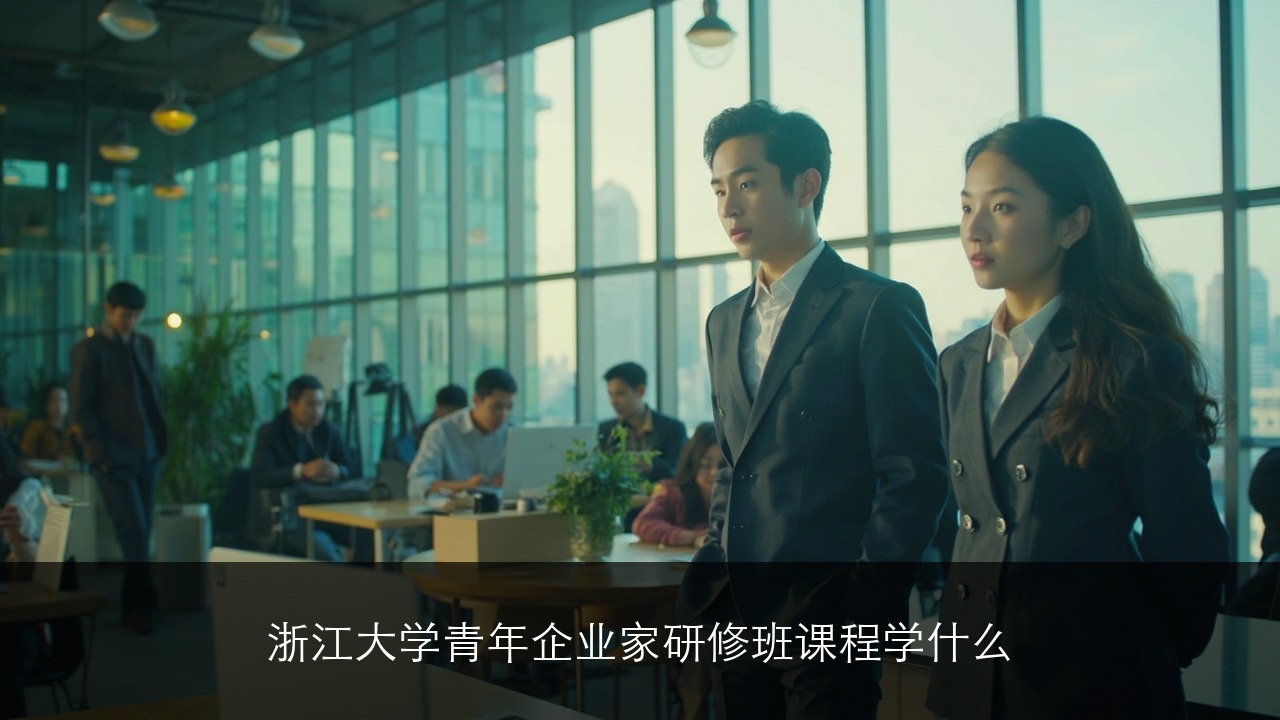 浙江大学青年企业家研修班课程学什么