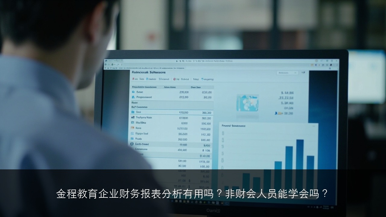 金程教育企业财务报表分析有用吗？非财会人员能学会吗？