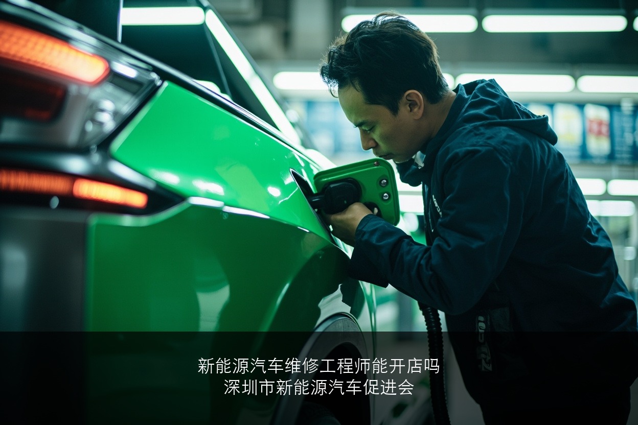 深圳新能源汽车促进会的新能源汽车维修工程师学完能开店吗
