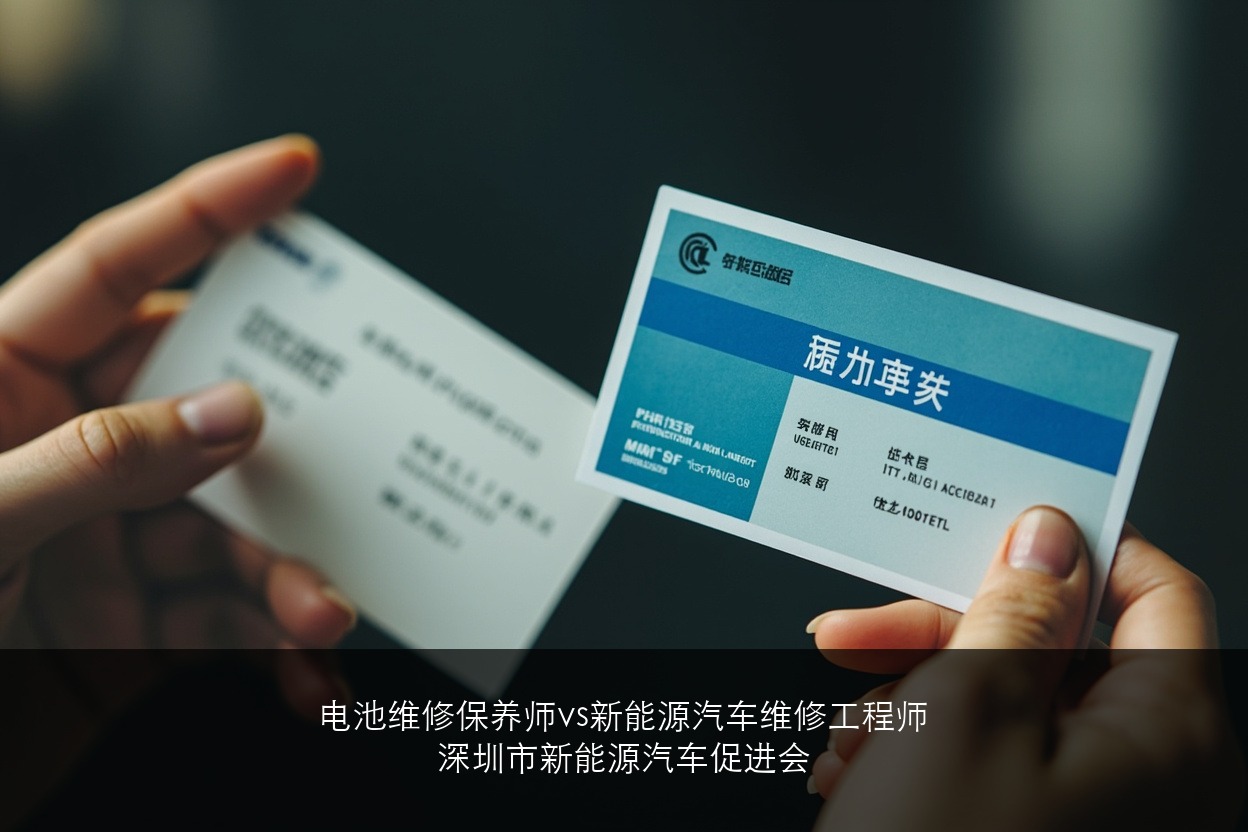 深圳新能源汽车促进会的电池维修保养师和新能源汽车维修工程师有什么区别