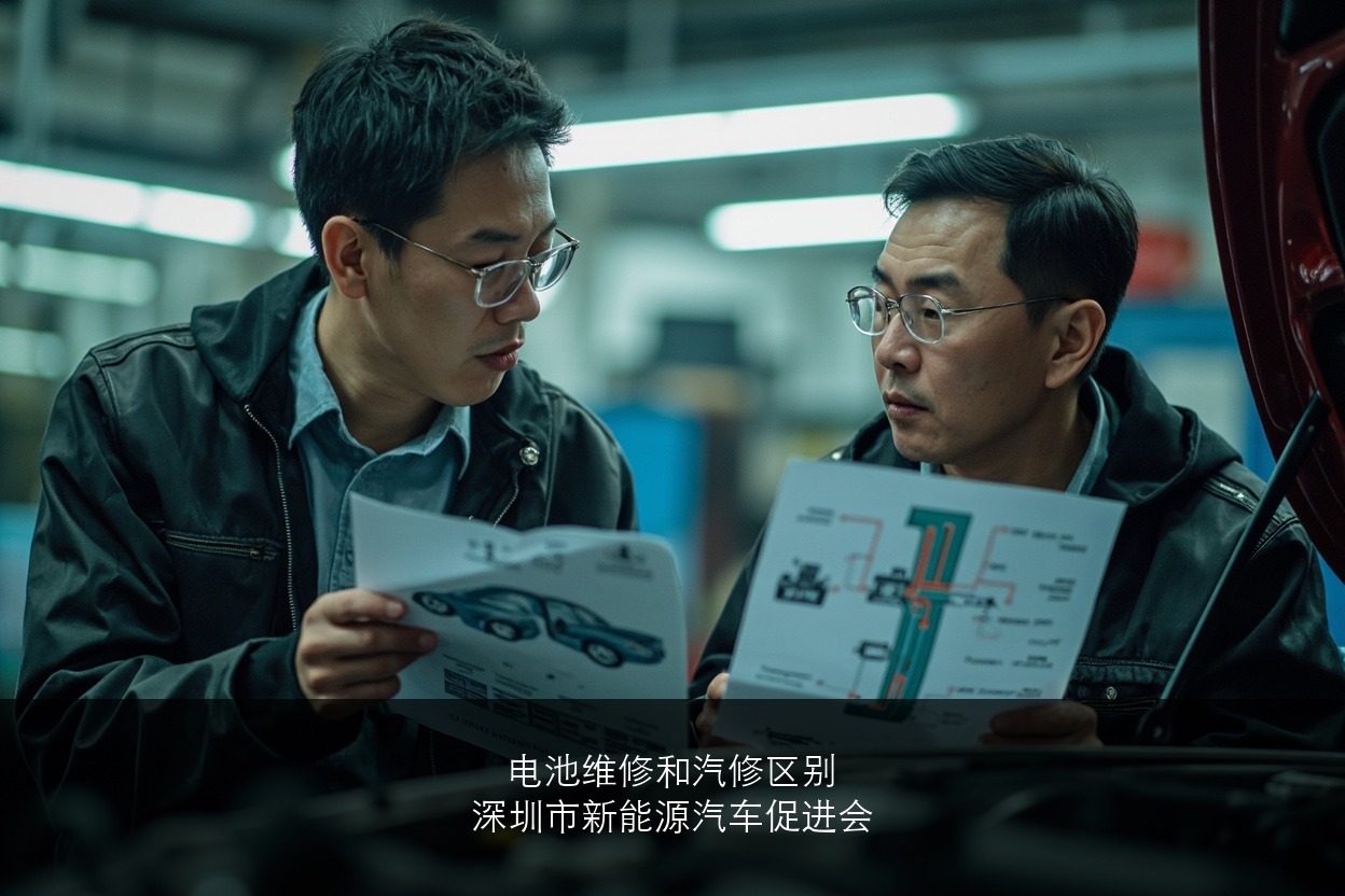 深圳新能源汽车促进会电池维修和汽修有什么区别