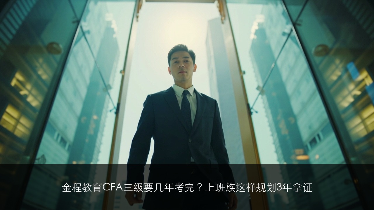 金程教育CFA三级要几年考完？上班族这样规划3年拿证