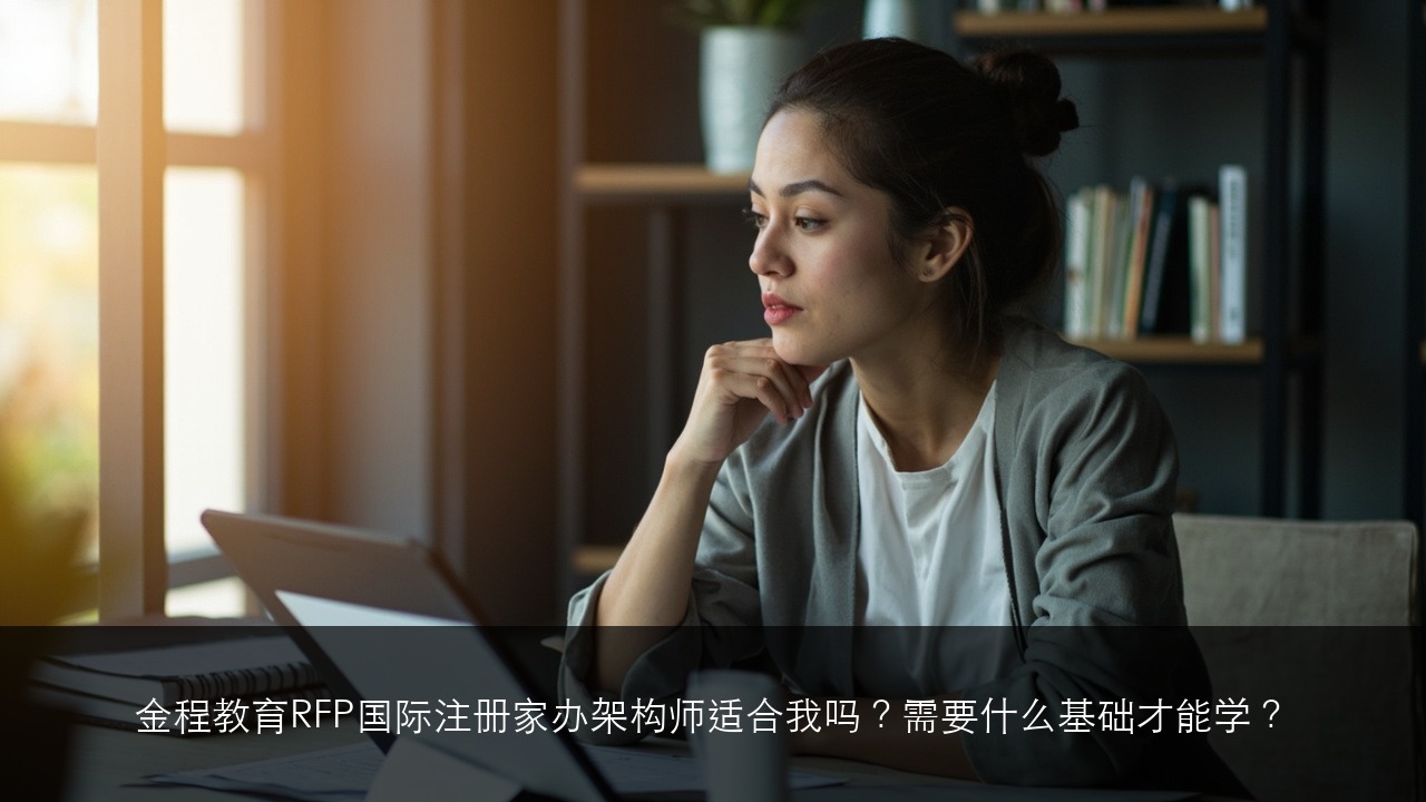 金程教育RFP国际注册家办架构师适合我吗？需要什么基础才能学？