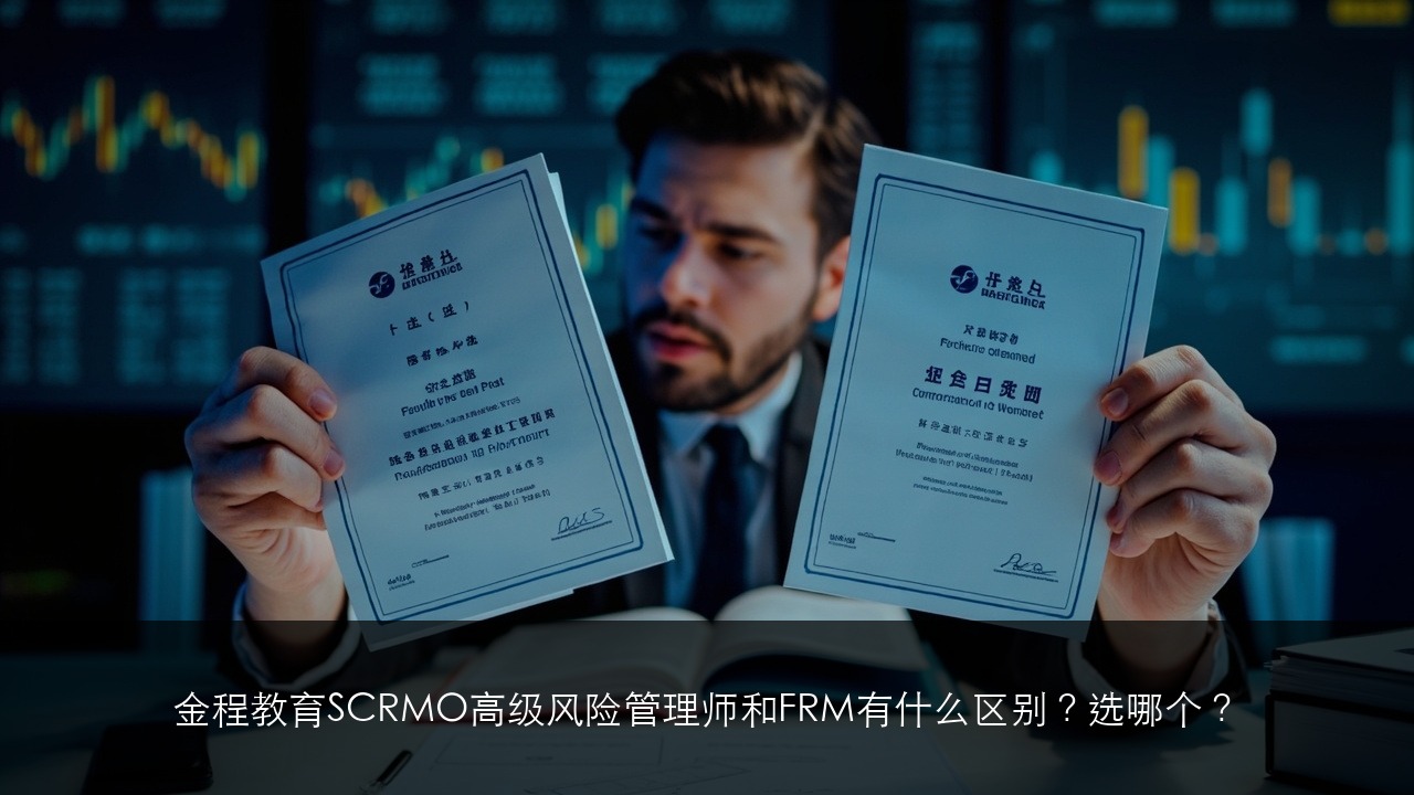 金程教育SCRMO高级风险管理师和FRM有什么区别？选哪个？