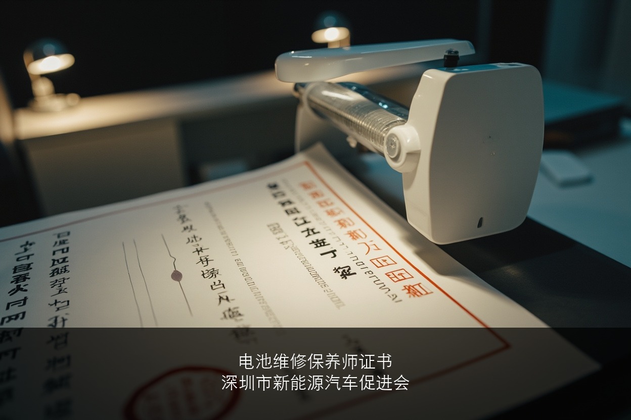 深圳新能源汽车促进会的电池维修保养师证书有用吗？和别家有什么区别