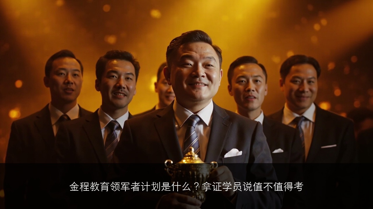 金程教育领军者计划是什么？拿证学员说值不值得考