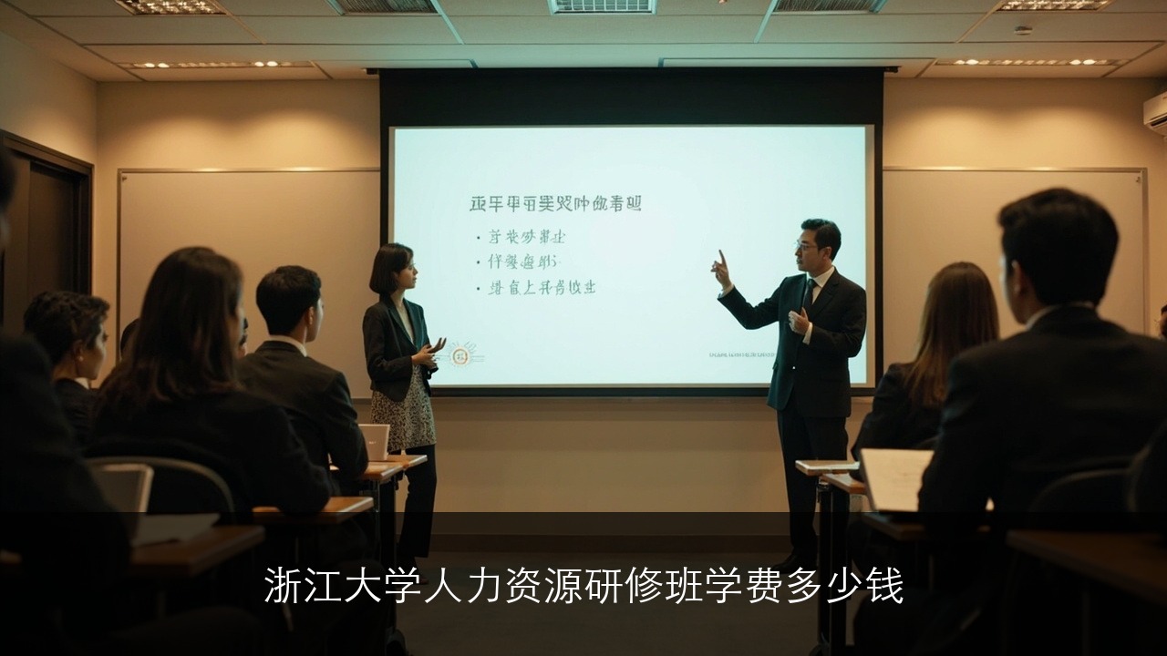 浙江大学人力资源研修班学费多少钱