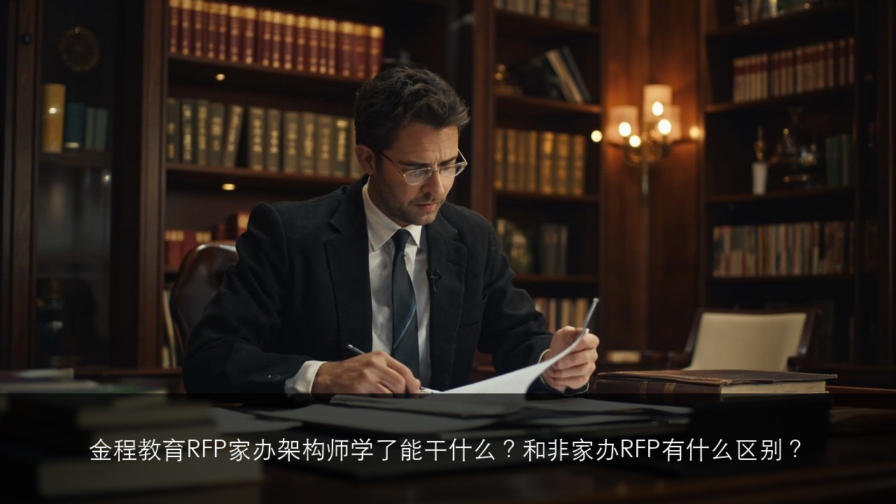 金程教育RFP家办架构师学了能干什么？和非家办RFP有什么区别？