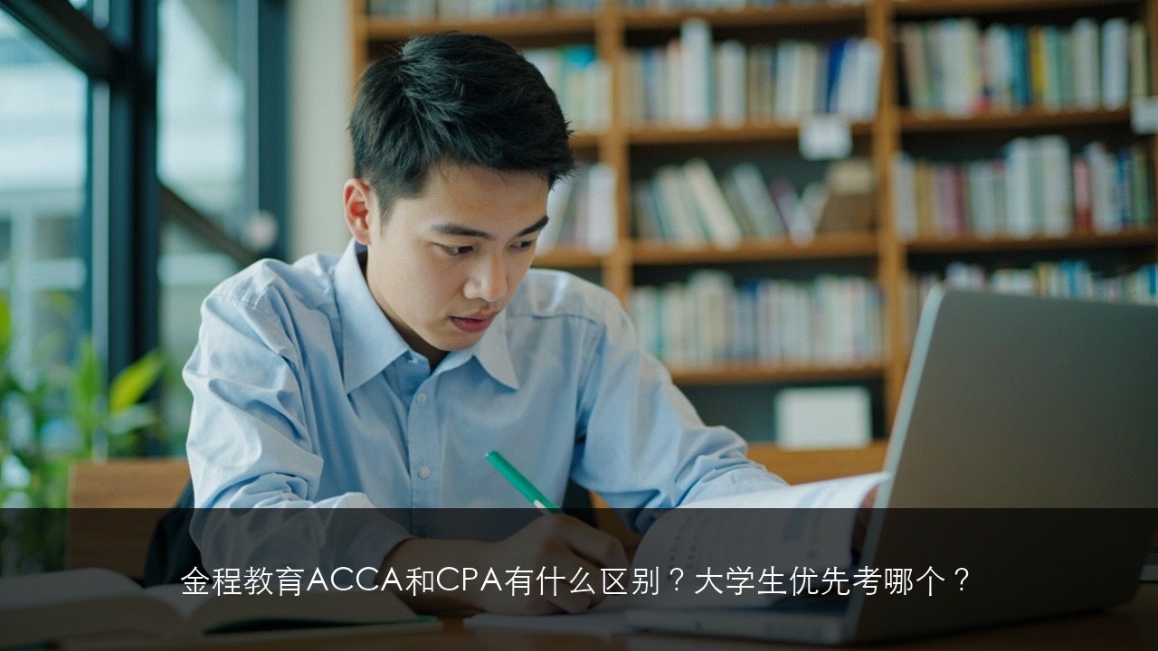 金程教育ACCA和CPA有什么区别？大学生优先考哪个？