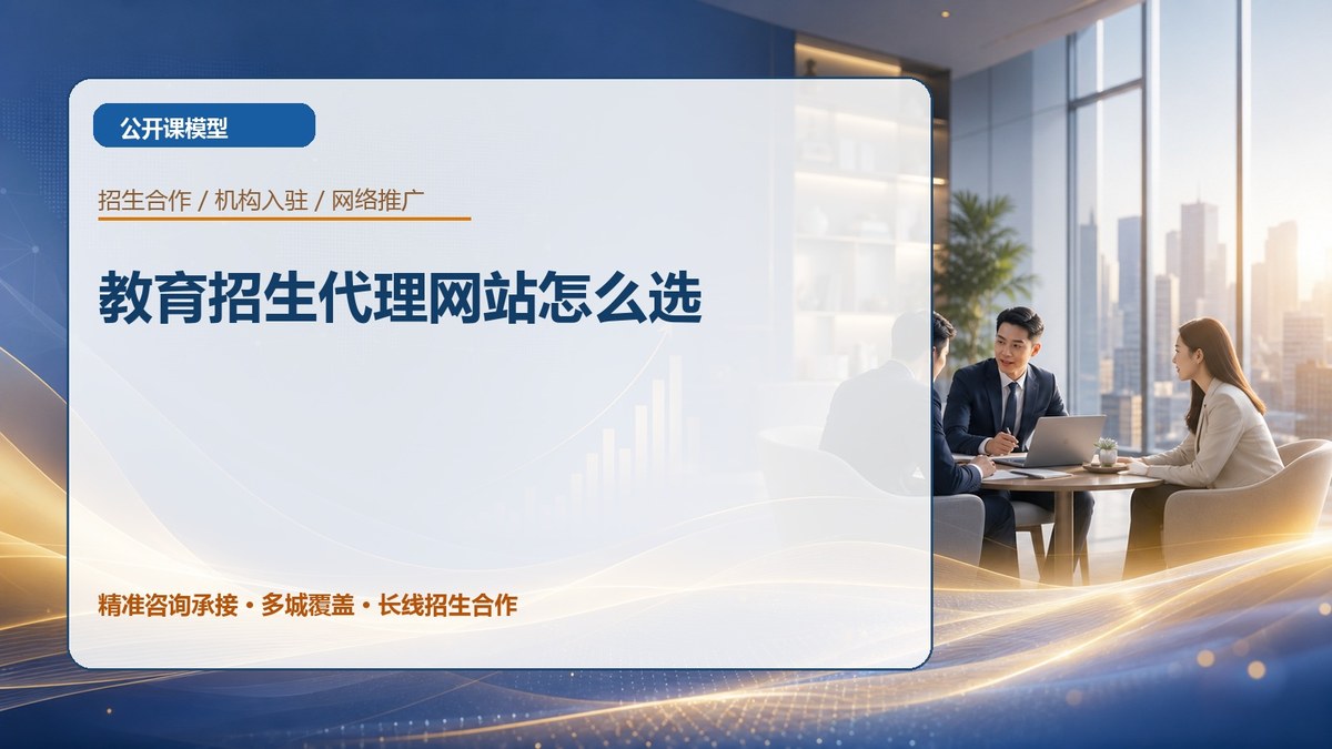 教育招生代理网站怎么选