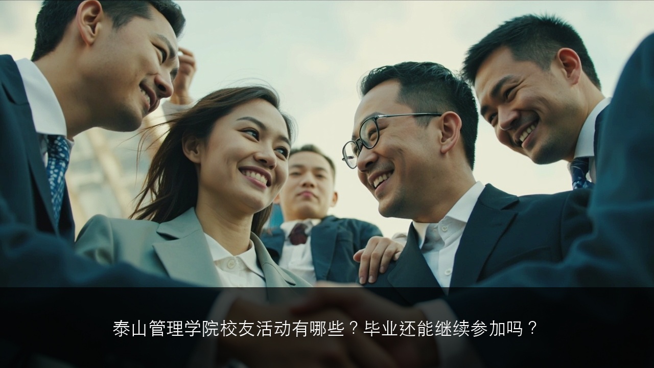 泰山管理学院校友活动有哪些?毕业还能继续参加吗?