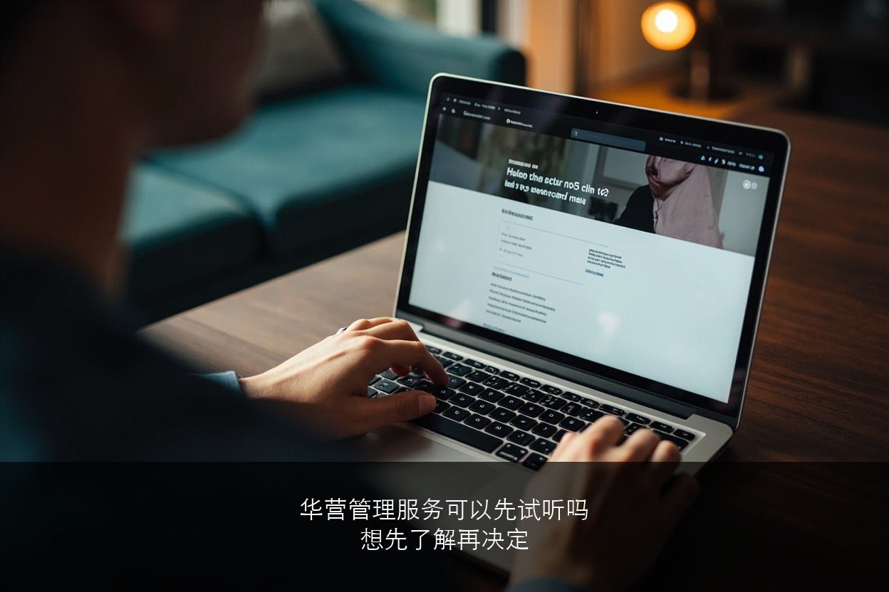 华营管理服务可以先试听吗？想先了解再决定