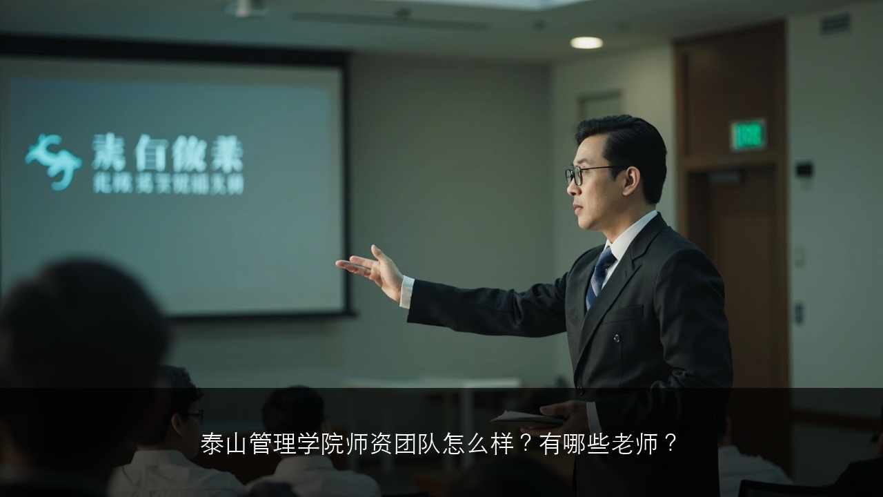 泰山管理学院师资团队怎么样?有哪些老师?
