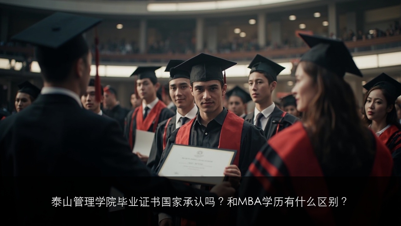 泰山管理学院毕业证书国家承认吗?和MBA学历有什么区别?