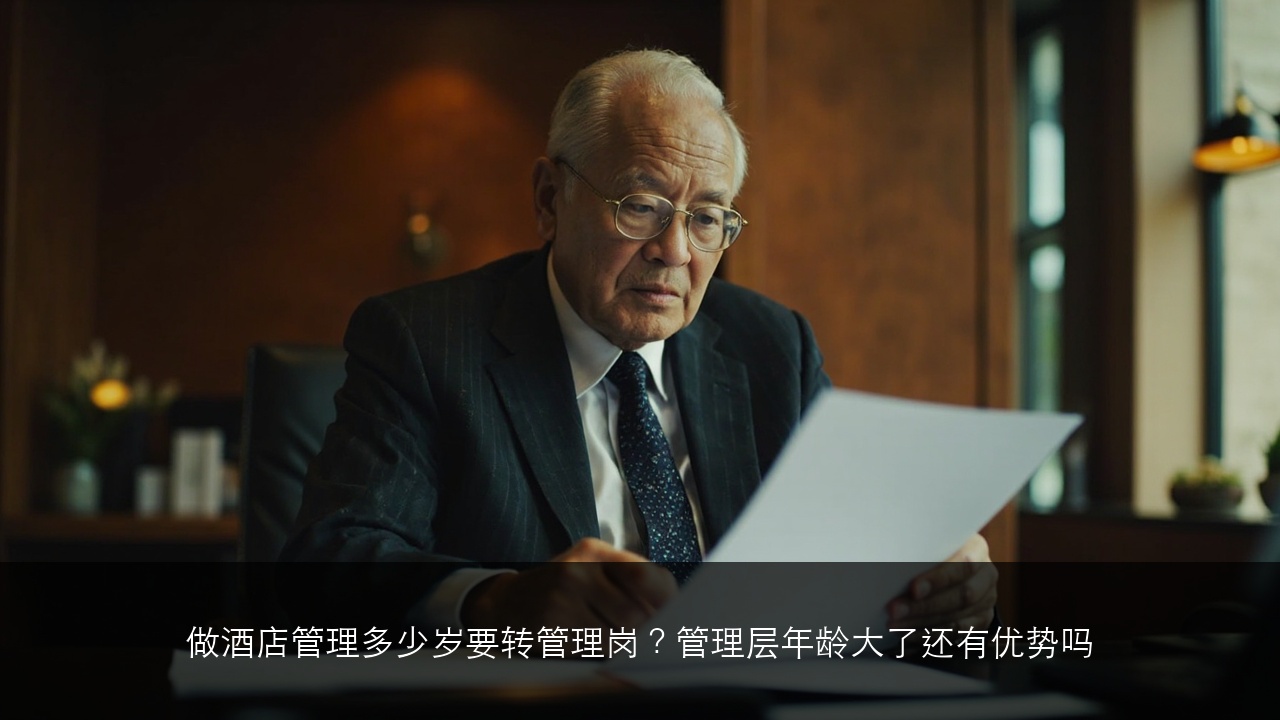 做酒店管理多少岁要转管理岗？管理层年龄大了还有优势吗