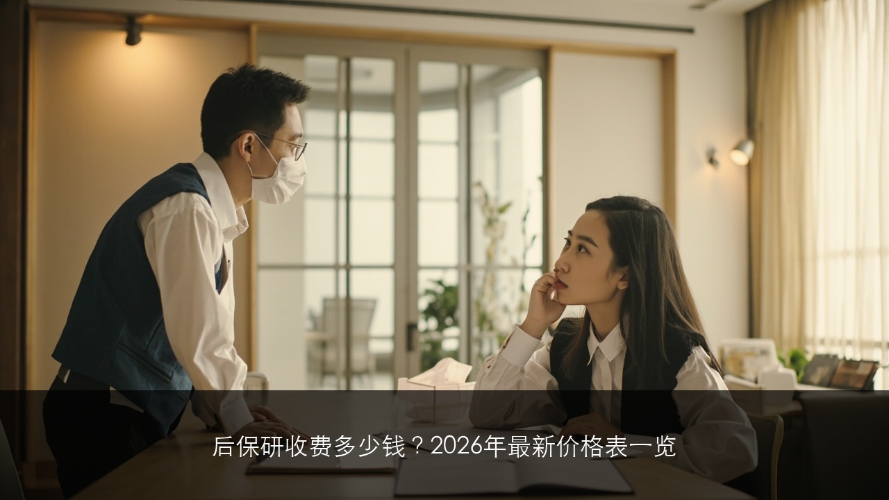 后保研收费多少钱?2026年最新价格表一览