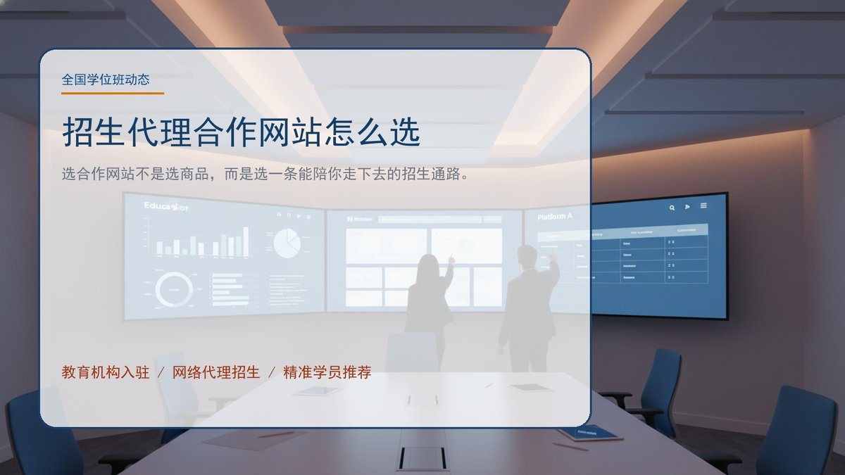 招生代理合作网站怎么选