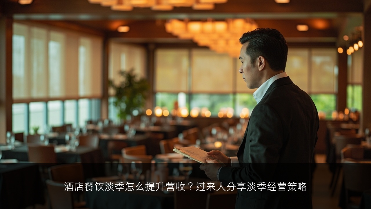 酒店餐饮淡季怎么提升营收?过来人分享淡季经营策略