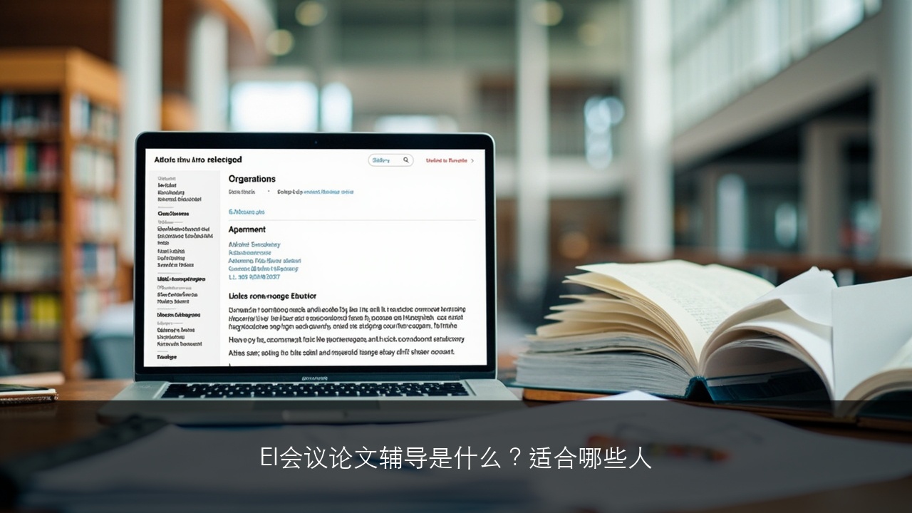 EI会议论文辅导是什么?适合哪些人