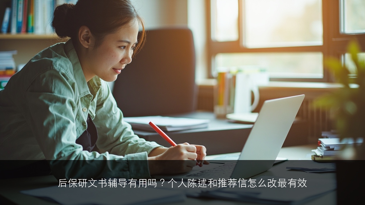 后保研文书辅导有用吗?个人陈述和推荐信怎么改最有效