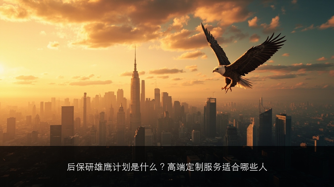 后保研雄鹰计划是什么?高端定制服务适合哪些人