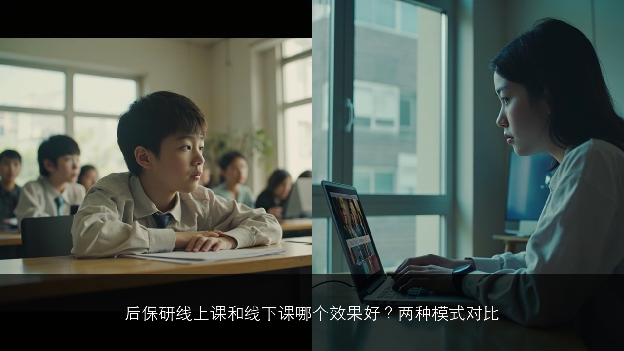 后保研线上课和线下课哪个效果好?两种模式对比