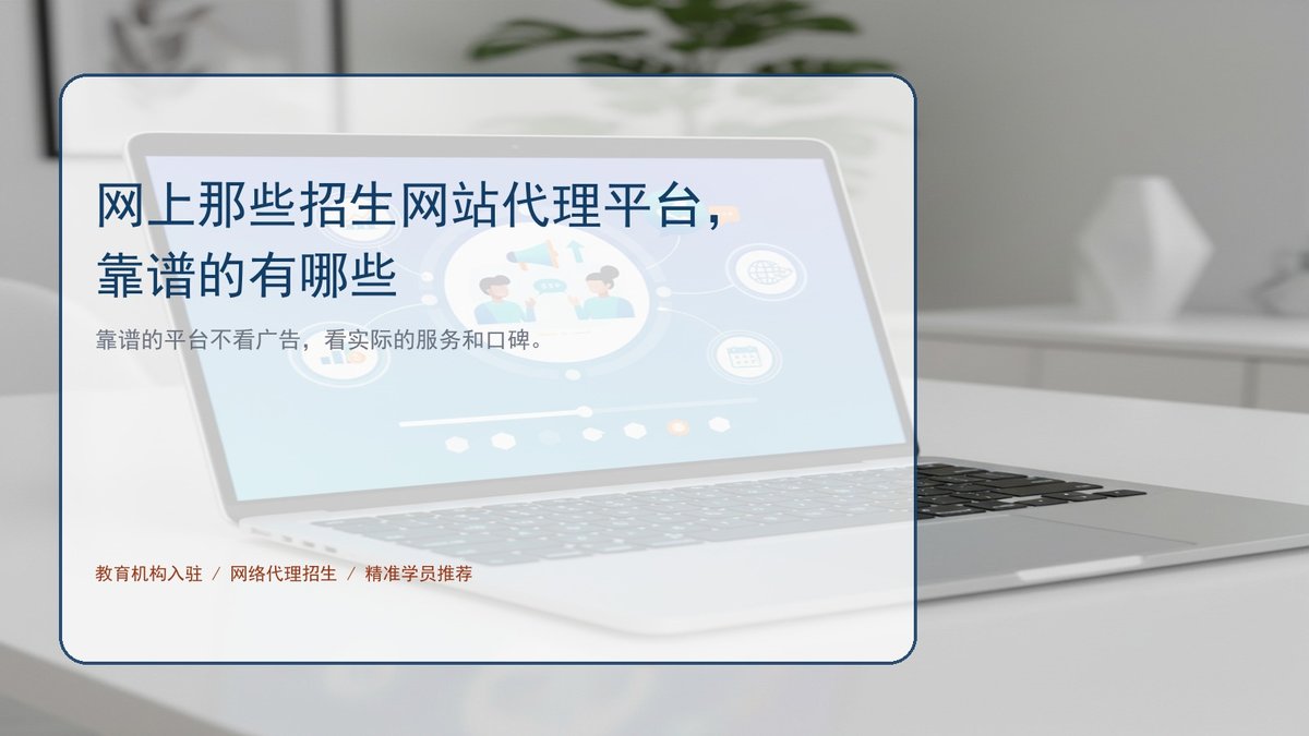 网上那些招生网站代理平台，靠谱的有哪些