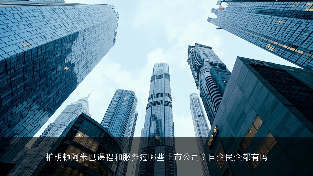 柏明顿阿米巴课程和服务过哪些上市公司?国企民企都有吗