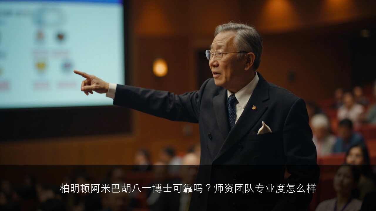柏明顿阿米巴胡八一博士可靠吗?师资团队专业度怎么样