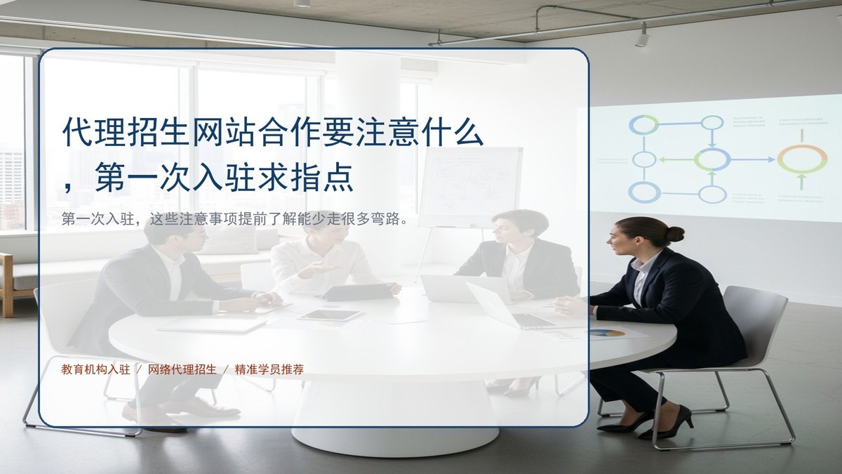代理招生网站合作要注意什么,第一次入驻求指点