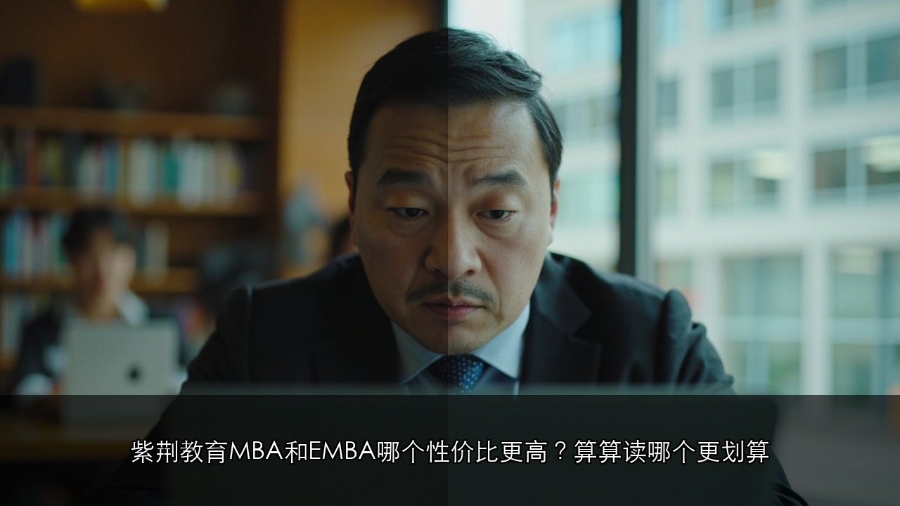 紫荆教育MBA和EMBA哪个性价比更高?算算读哪个更划算