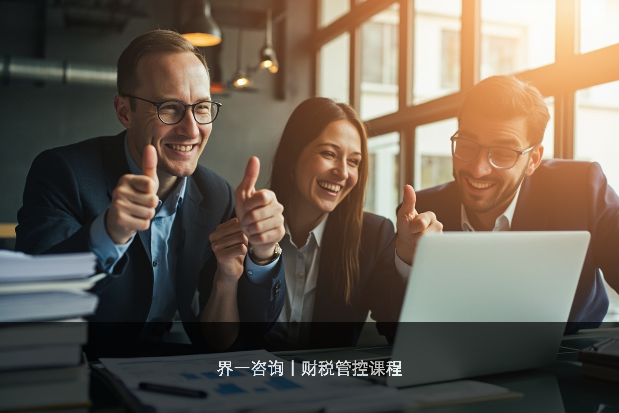 界一咨询老板财税管控和别的财税课有什么不同