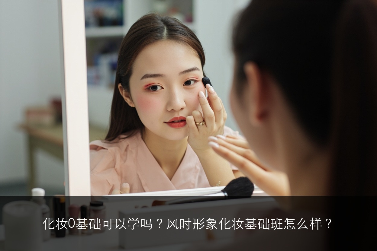 化妆0基础可以学吗?风时形象化妆基础班怎么样?