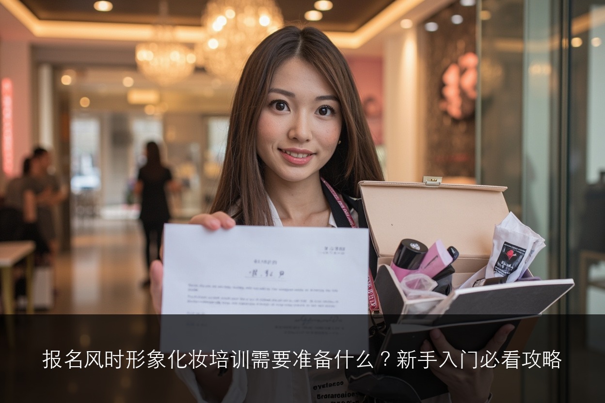 报名风时形象化妆培训需要准备什么?新手入门必看攻略