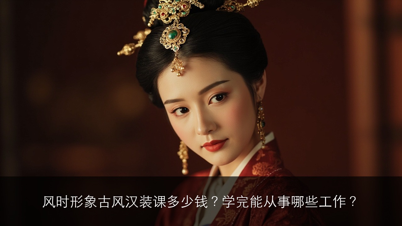 风时形象古风汉装课多少钱?学完能从事哪些工作?