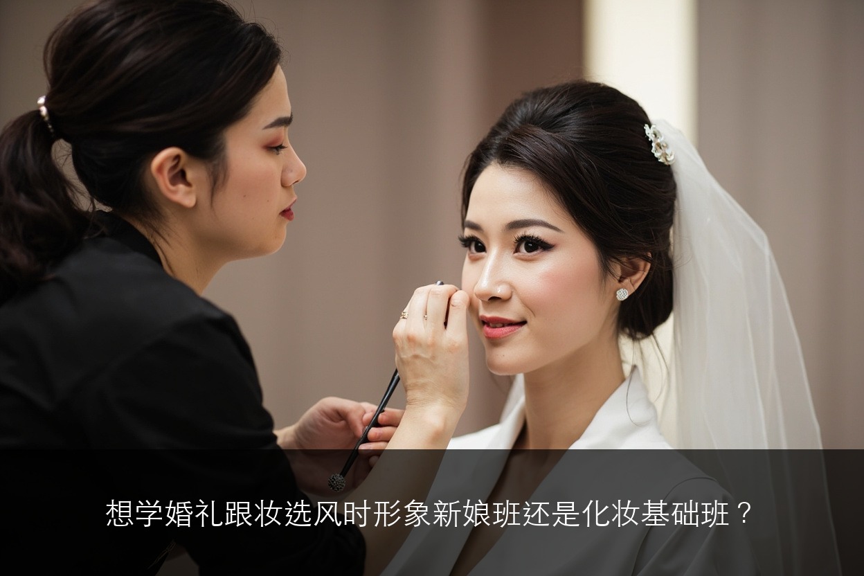 想学婚礼跟妆选风时形象新娘班还是化妆基础班？