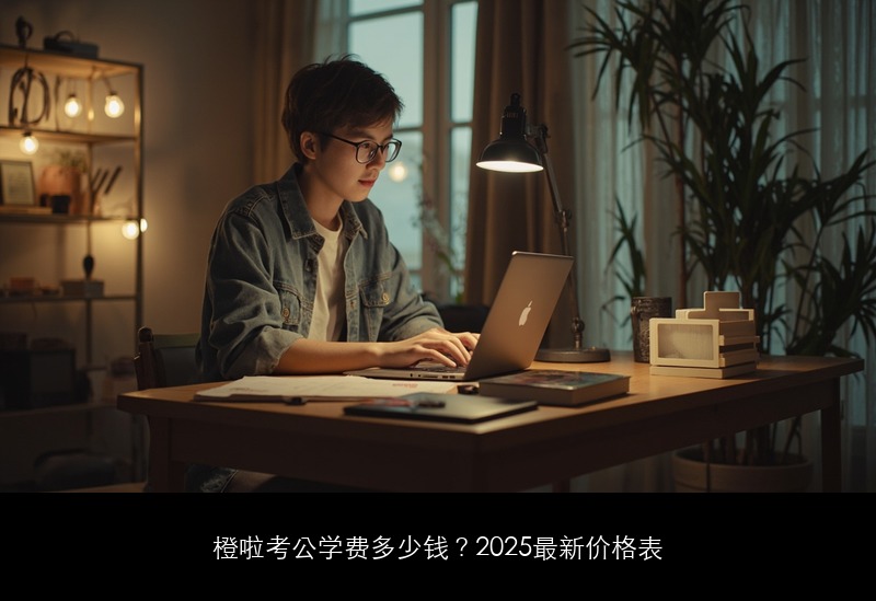 橙啦考公学费多少钱?2025最新价格表