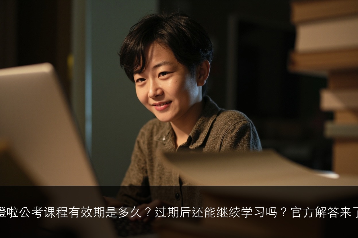 橙啦公考课程有效期是多久?过期后还能继续学习吗?官方解答来了
