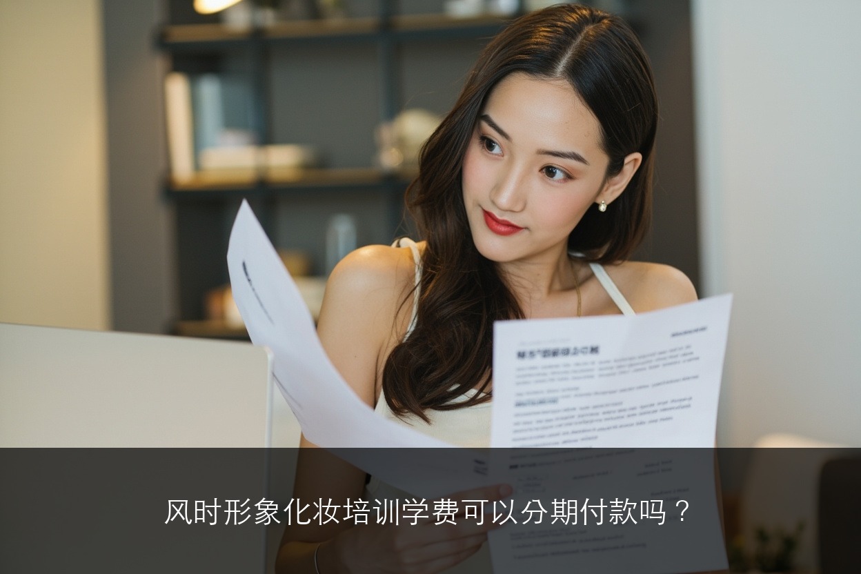 风时形象化妆培训学费可以分期付款吗？