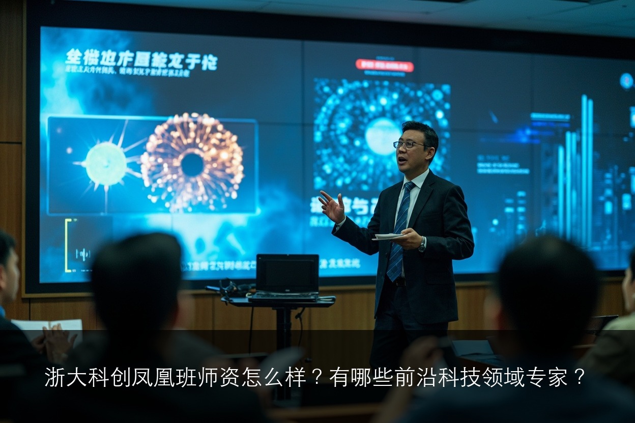 浙大科创凤凰班师资怎么样?有哪些前沿科技领域专家?