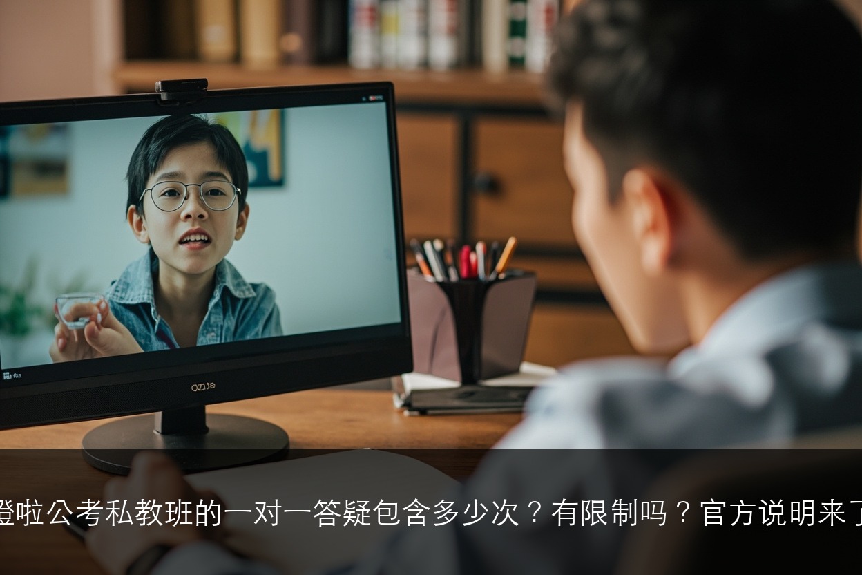 橙啦公考私教班的一对一答疑包含多少次?有限制吗?官方说明来了