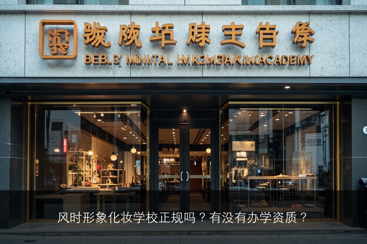 风时形象化妆学校正规吗?有没有办学资质?