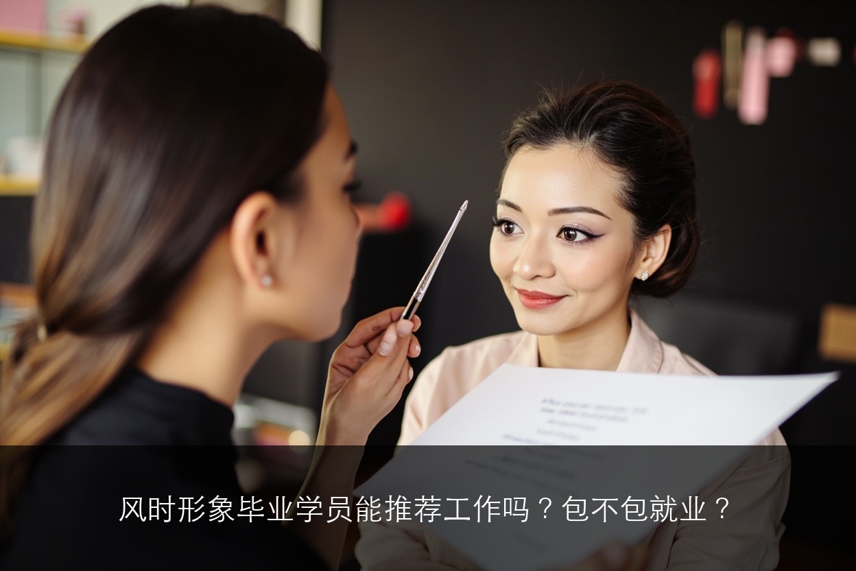 风时形象毕业学员能推荐工作吗?包不包就业?